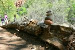 PICTURES/Red Rock Crossing - Crescent Moon Picnic Area/t_Log of Cairns4.JPG